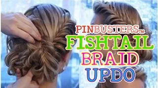 Cool Fishtail Braid Updo // HOW HARD COULD THIS BE // WATCH!