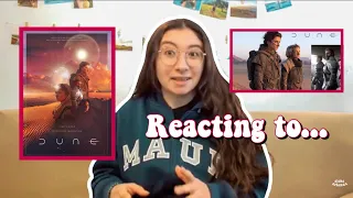 Dune Trailer Reaction (starring Timothee Chalamet & Zendaya)