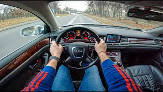 2005 Audi A8 D3 |3.2 i V6 260 HP| POV Test Drive