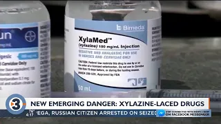 Xylazine-laced drugs new emerging threat