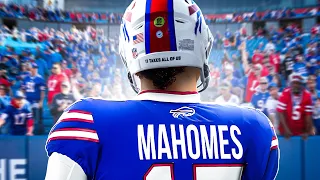 What If The Buffalo Bills Drafted Patrick Mahomes?