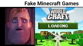 Mr Incredible Becoming Confused - Fake Minecraft Games