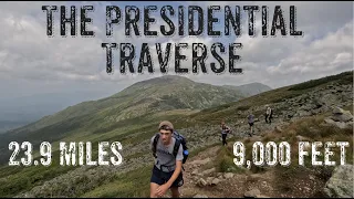 The Presidential Traverse in One Day - The HARDEST Trail in the North East | White Mountains NH