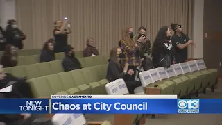 Chaos erupts at Sacramento City Council meeting over push for police reform