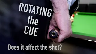 152. Rotating the Cue - Does it affect the shot?