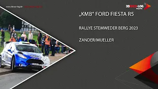 52. Ralllye Stemweder Berg 2023, WP9 Isenstedt 2, "KMB" Ford Fiesta, #25, Zander/Mueller
