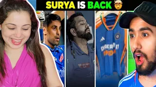 SURYA ki CENTURY ne SILENCE kardia 😍 | Rohit Sharma sad 😕 | MI vs SRH | Reaction | Nakhrewali Mona