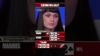 Amateur Plays A SICK $100K Pot #Shorts #NadyaMagnus