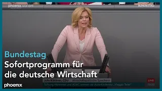 Bundestagsdebatte zum Sofortprogramm für die deutsche Wirtschaft am 11.04.24