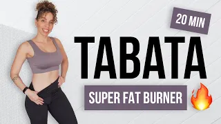 20 MIN TABATA HIIT FULL BODY Workout with @TabataSongs (No Equipment, No Repeat, No Talking)