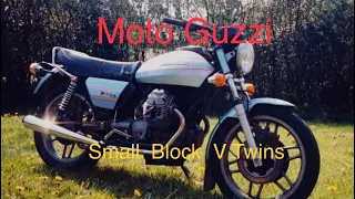 Moto Guzzi   small block  V Twins from V50 to V7 & V85