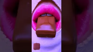 asmr VERY NICE SOUND CHOCOLATE NUTS SNACK eating sounds & closer food