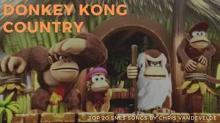 Donkey Kong Country - Best 20 Songs (SNES) #DonkeyKongCountry #DKC