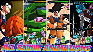ALL REVIVAL CHARACTERS REVIVE ANIMATION UPDATED (OCT 23) 🔥 IN Dragon Ball Legends