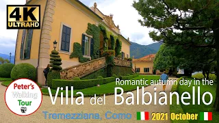 Villa del Balbianello , Lake Como, Italy  Walking Tour 2021  4K/60fps