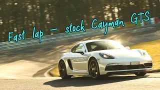 Porsche Cayman 718 GTS - fast lap on the Nürburgring Nordschleife