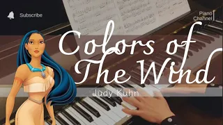 Pocahontas | Colors Of The Wind | Disney 風中奇緣 | カラー・オブ・ザ・ウィンド | Piano Cover