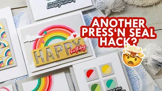 Cutting Multiples of Nested Shapes? You need to see this Press'N Seal Hack!