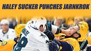 Haley Sucker Punches Jarnkrok