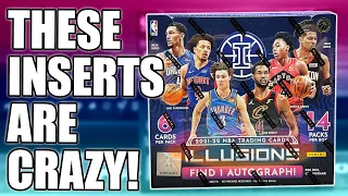 THESE INSERTS ARE CRAZY! | 2021-22 Panini Illusions NBA Hobby Box Review