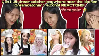 [Dreamcatcher Clips] 😂 Don’t let DC anywhere near the kitchen & DC x alcohol Reactions! By deuxae