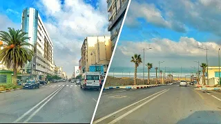 القنيطرة جولة من وسط المدينة الى مهدية الشاطئ KENITRA TO MEHDIA