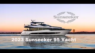 Brand New 2023 Sunseeker 95 Yacht - Full Tour of our Amazing Superyacht!