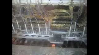 Завод «Фиолент» (г. Симферополь). Линия по сборке якорей электродвигателей (ролик 3)