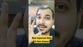 Most Important Skills In Data Science For Jobs #shorts