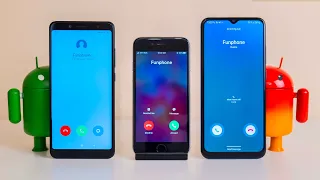 iPhone vs Samsung Galaxy vs Xiaomi Redmi Incoming Calls