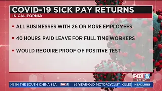 Newsom, Lawmakers Reach Deal To Extend Supplemental Paid COVID Sick Leave