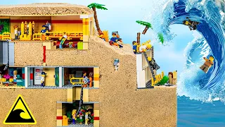 LEGO Dam Breach Experiment - SAND CITY COLLAPSE