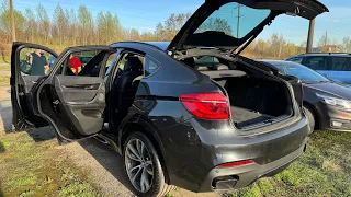 BMW X6 задний привод - Тотал! Сломались на дороге! Приключения в поездке за авто!