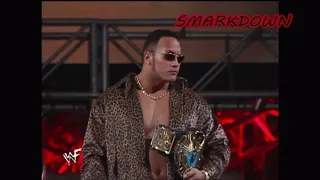 The Rock's 1st Entrance as WWF Champion - RAW November 16 1998 (after Survivor Series)