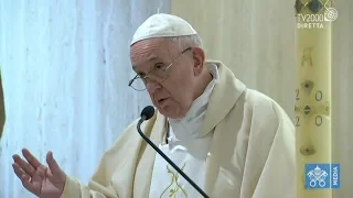 Papa Francesco, omelia a Santa Marta del 13 aprile 2020