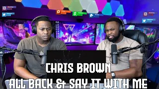 Chris Brown - All Back & Say It With Me (American Music Awards 2011) |Brothers Reaction!!!!