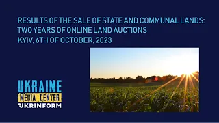 Results of the sale of state and communal lands: two years of online land auctions