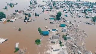 Наводнение 2019 в Иркутской области, Тулун, Нижнеудинск