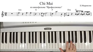 "Chi mai" из кф "Профессионал" очень красивая мелодия на синтезаторе