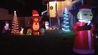 2017-12-07 [Th] Drive-thru Christmas light shows