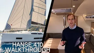 Hanse 410 Interior Walkthrough