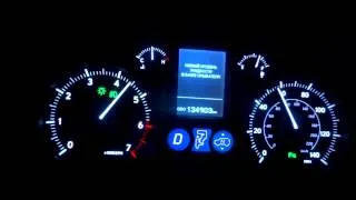 0-160 km FAST record LEXUS CITY GX460 TUNING BORMAN SPEEDometer