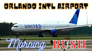 [4K] MORNING RUSH | 9/29/23 | PLANE SPOTTING | ORLANDO INTL AIRPORT #aviation #planespotting #new