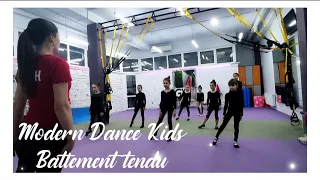 👫 MODERN DANCE KIDS ~ Комбинация Battement tendu /группа 6-9 лет/ начинающие #Детская_хореография