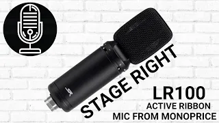 Stage Right LR100 Ribbon Microphone from Monoprice | $69 At Time Of This Review!  Test / Review