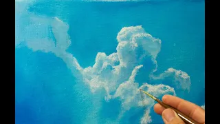 HOW TO PAINT REALISTIC CLOUDS!! HOW TO PAINT LIKE A PRO!! (A CHRIS KEMPTER VIDEO)