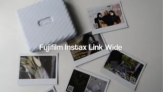 fujifilm instax link wide + review