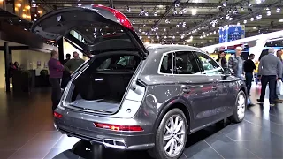 Audi Q5 Sport 55 TFSI e Quattro S-tronic SUV - Interior, Exterior, Walkaround - Auto Show