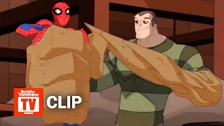 The Spectacular Spider-Man (2008) - Spider-Man vs. Sandman Scene (S1E5)