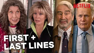 Grace and Frankie - The First and Last Lines of Every Major Character | Netflix